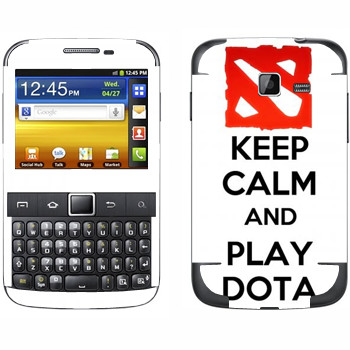   «Keep calm and Play DOTA»   Samsung Galaxy Y Pro