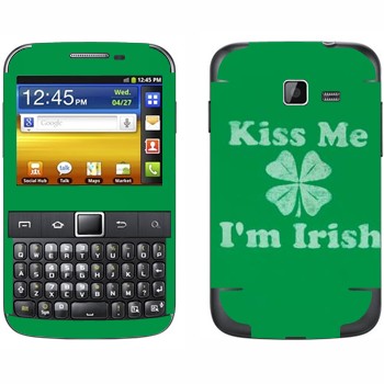   «Kiss me - I'm Irish»   Samsung Galaxy Y Pro