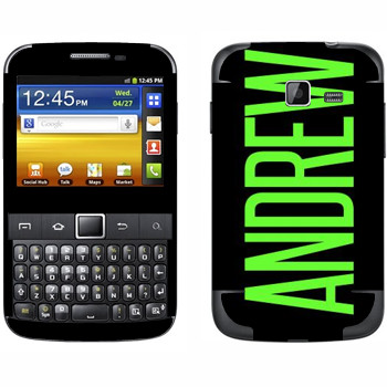   «Andrew»   Samsung Galaxy Y Pro