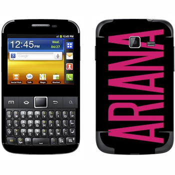   «Ariana»   Samsung Galaxy Y Pro