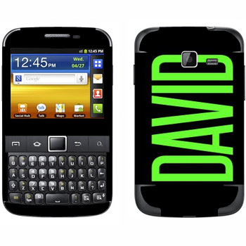   «David»   Samsung Galaxy Y Pro