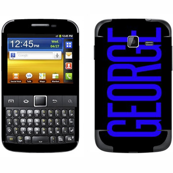   «George»   Samsung Galaxy Y Pro