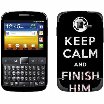   «Keep calm and Finish him Mortal Kombat»   Samsung Galaxy Y Pro