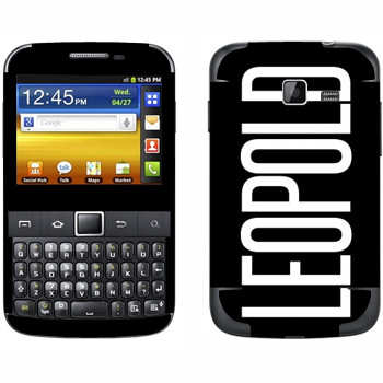   «Leopold»   Samsung Galaxy Y Pro