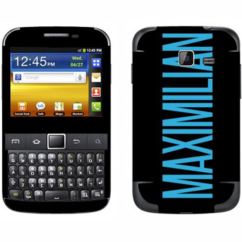   «Maximilian»   Samsung Galaxy Y Pro