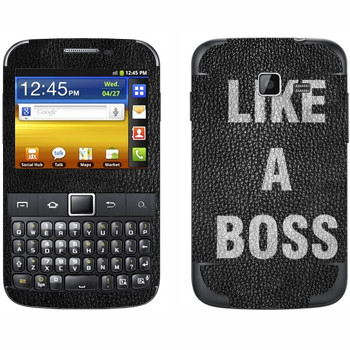   « Like A Boss»   Samsung Galaxy Y Pro