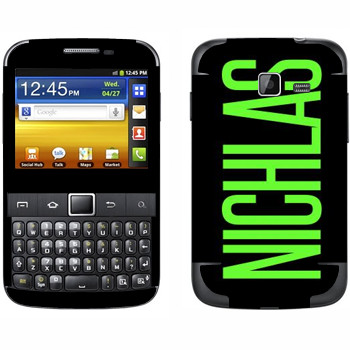   «Nichlas»   Samsung Galaxy Y Pro