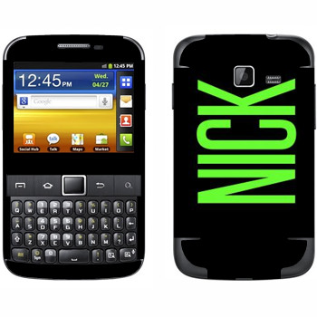   «Nick»   Samsung Galaxy Y Pro