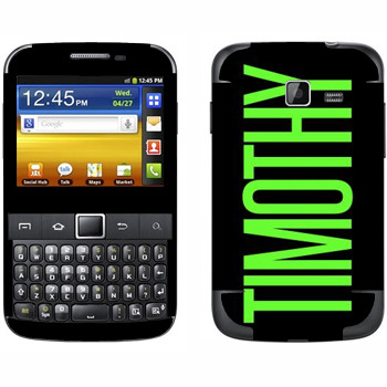   «Timothy»   Samsung Galaxy Y Pro