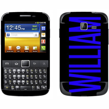   «William»   Samsung Galaxy Y Pro