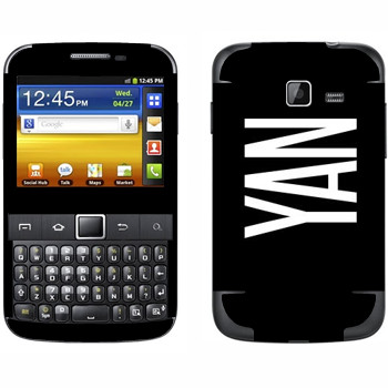   «Yan»   Samsung Galaxy Y Pro