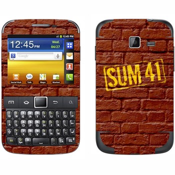   «- Sum 41»   Samsung Galaxy Y Pro