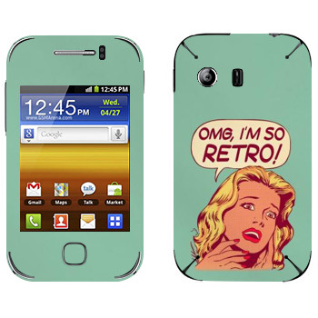  «OMG I'm So retro»   Samsung Galaxy Y
