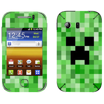  «Creeper face - Minecraft»   Samsung Galaxy Y