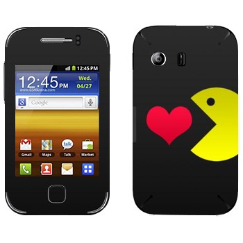   «I love Pacman»   Samsung Galaxy Y