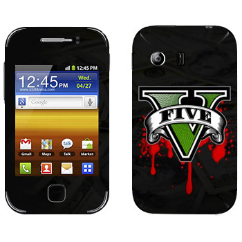   «GTA 5 - logo blood»   Samsung Galaxy Y