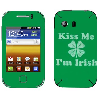   «Kiss me - I'm Irish»   Samsung Galaxy Y
