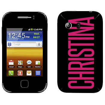   «Christina»   Samsung Galaxy Y
