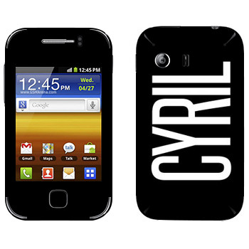   «Cyril»   Samsung Galaxy Y