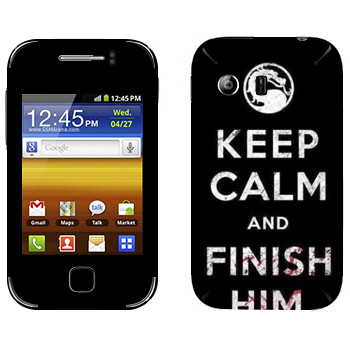   «Keep calm and Finish him Mortal Kombat»   Samsung Galaxy Y