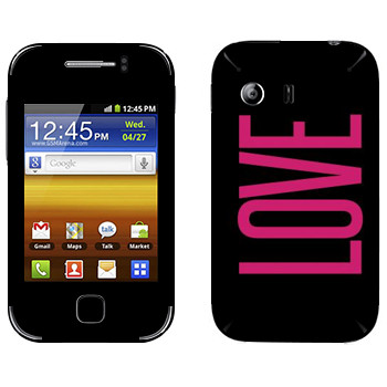   «Love»   Samsung Galaxy Y