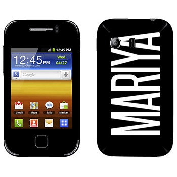   «Mariya»   Samsung Galaxy Y