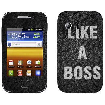   « Like A Boss»   Samsung Galaxy Y