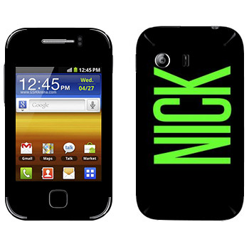   «Nick»   Samsung Galaxy Y