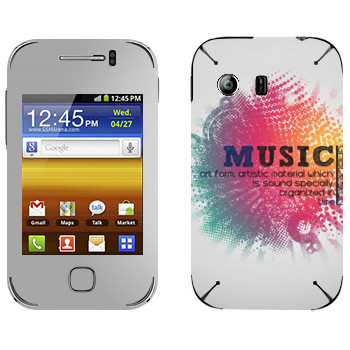   « Music   »   Samsung Galaxy Y