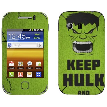   «Keep Hulk and»   Samsung Galaxy Y