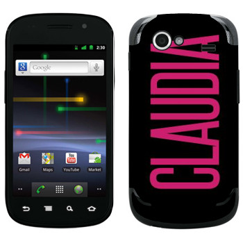   «Claudia»   Samsung Google Nexus S