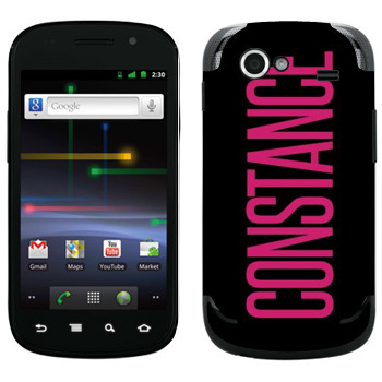   «Constance»   Samsung Google Nexus S