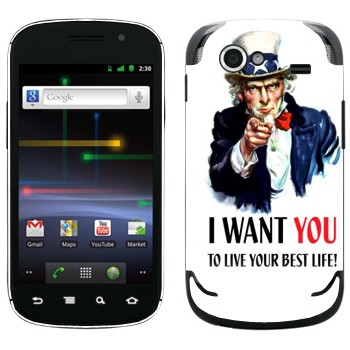   « : I want you!»   Samsung Google Nexus S