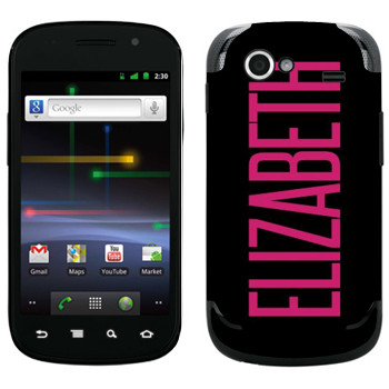   «Elizabeth»   Samsung Google Nexus S