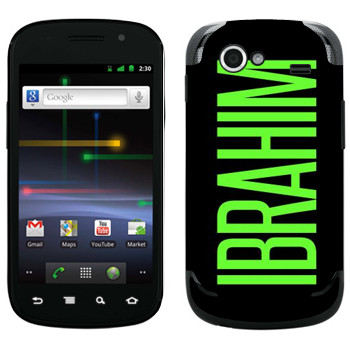   «Ibrahim»   Samsung Google Nexus S