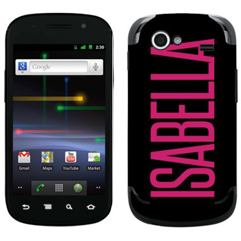   «Isabella»   Samsung Google Nexus S