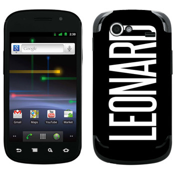   «Leonard»   Samsung Google Nexus S