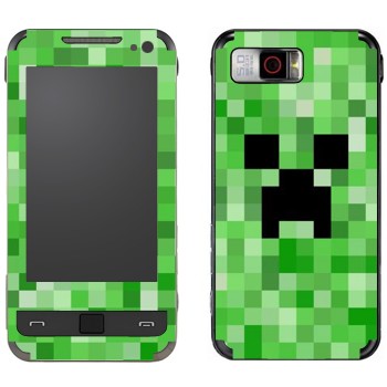   «Creeper face - Minecraft»   Samsung I900 WiTu