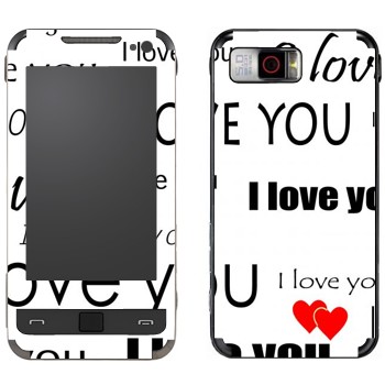   «I Love You -   »   Samsung I900 WiTu