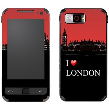   «I love London»   Samsung I900 WiTu