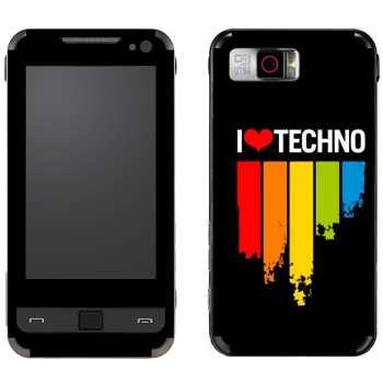   «I love techno»   Samsung I900 WiTu