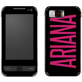   «Ariana»   Samsung I900 WiTu