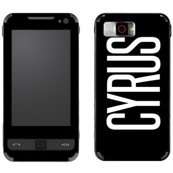   «Cyrus»   Samsung I900 WiTu