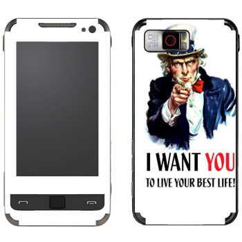   « : I want you!»   Samsung I900 WiTu