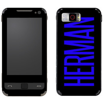   «Herman»   Samsung I900 WiTu