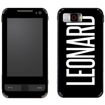   «Leonard»   Samsung I900 WiTu