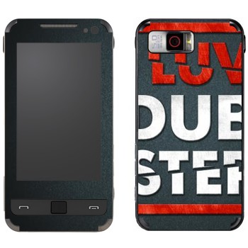   «I love Dubstep»   Samsung I900 WiTu