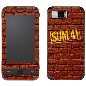   «- Sum 41»   Samsung I900 WiTu