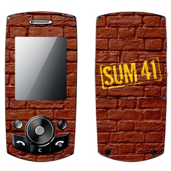   «- Sum 41»   Samsung J700