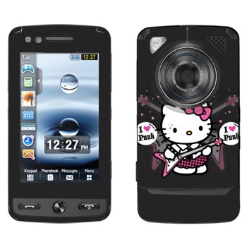   «Kitty - I love punk»   Samsung M8800 Pixon
